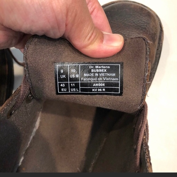 Dr Marten Industrial Air Wair Sussex Brown Leather main image 8